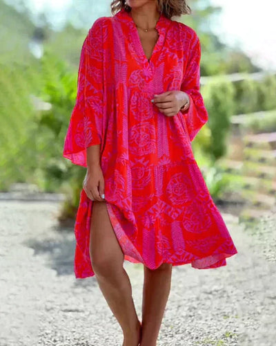 Eduanda - Boho cotton dress