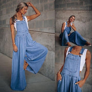 Domika - Damen Denim Jumpsuit