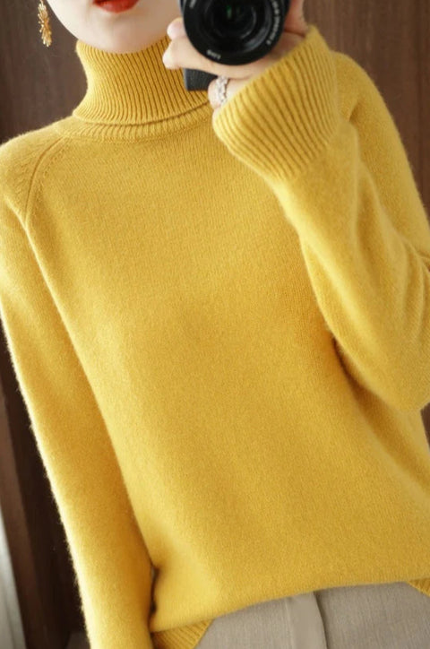 Maisie - Eleganter Kaschmir-Strickpullover für Frauen