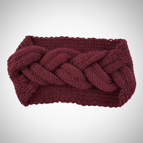 Hester - Winter-Stirnband aus Wolle gestrickt