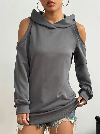 Caroline - Damen Fashion Hoodie Sweatshirt