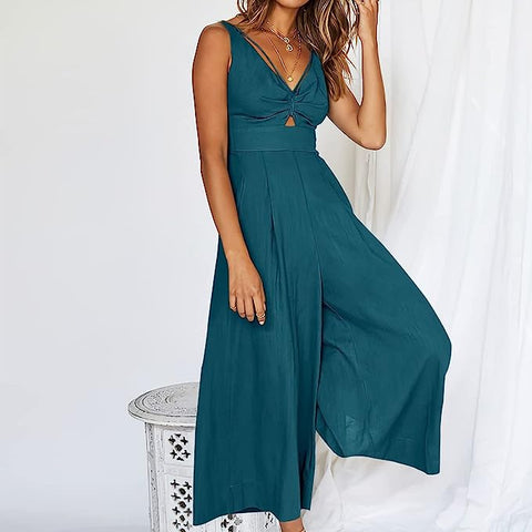 DAWN - Elegante Jumpsuits mit V-Ausschnitt