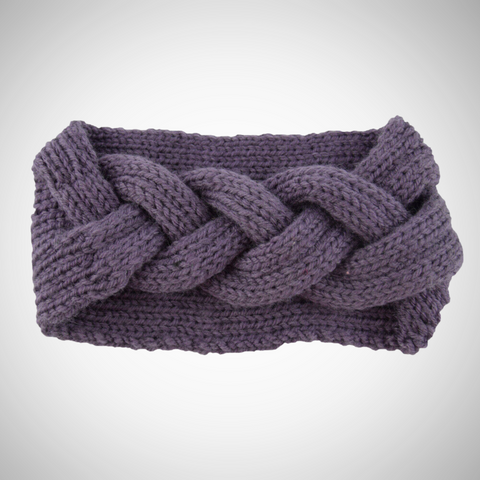 Hester - Winter-Stirnband aus Wolle gestrickt