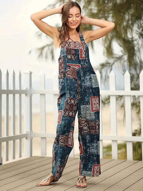 Eliza - Jumpsuit mit Blumendruck