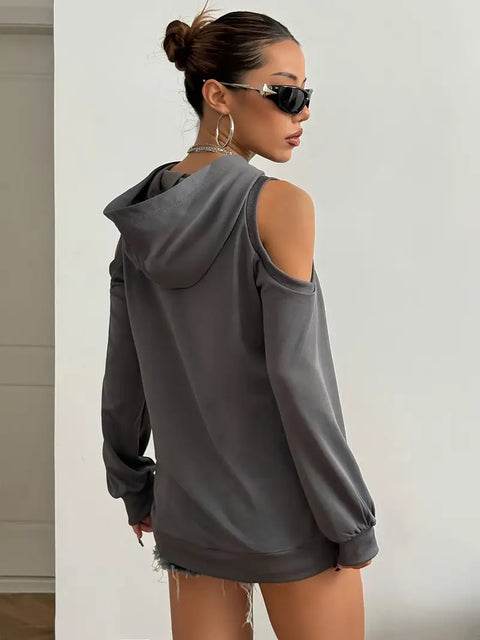 Caroline - Damen Fashion Hoodie Sweatshirt