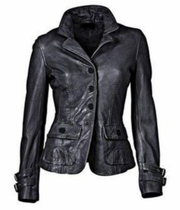 Glorias - Elegante Premium Lederjacke für Damen