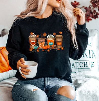 Zelda - Herbst-Kaffee-Sweatshirt