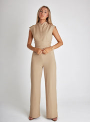 Olive - Eleganter Jumpsuit