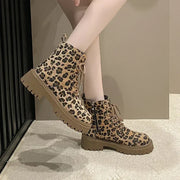 Charlene - Stiefel mit Leopardenmuster