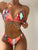 Hildegard - Bikini Set Strass Dekor 2 Stück Badeanzug
