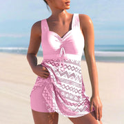 Frances - Gestepptes Tankini-Set