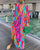Leona - Kleid mit abstraktem Print