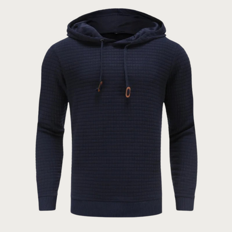 Eric - Herren Winter Sweatshirt mit Kapuze und langen Ärmeln