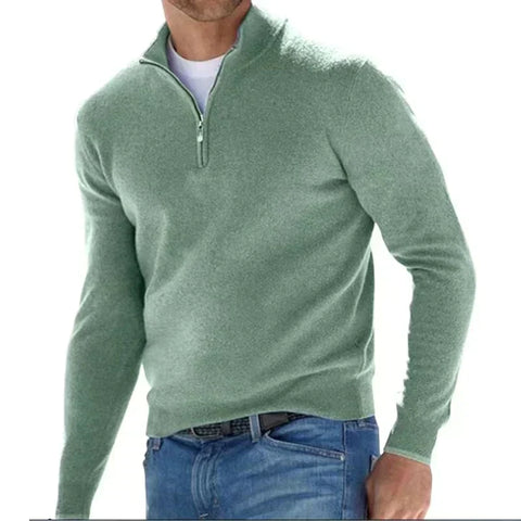 Ralf polo - Stylischer Zip-Pullover für Herren