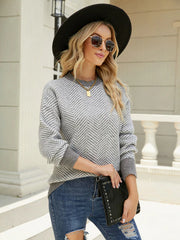 LUCIA - Fashion Stripe Pullover