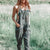 BELLA - Gestreifter Print Lose Jumpsuits