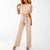 Eliza - Eleganter Jumpsuit mit Bindegürtel