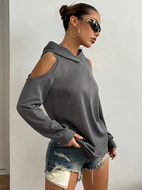 Caroline - Damen Fashion Hoodie Sweatshirt