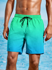 Leo - Strandshorts mit Farbverlauf