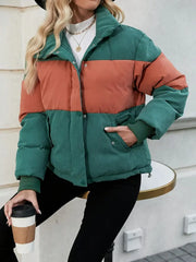 Kendall - Jacke mit Reißverschluss und Farbblockdesign