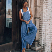 Domika - Damen Denim Jumpsuit