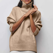 Chloe - Übergroßer Rollkragenpullover