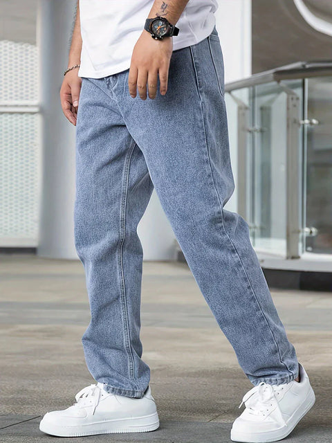 Levi - Männer Baumwolle Schräge Tasche Straight Leg Jeans