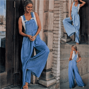 Domika - Damen Denim Jumpsuit