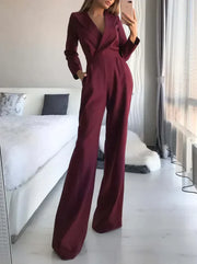 Esther - Eleganter langer Jumpsuit