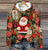 Vida - Vintage Santa Hoodie mit Druck