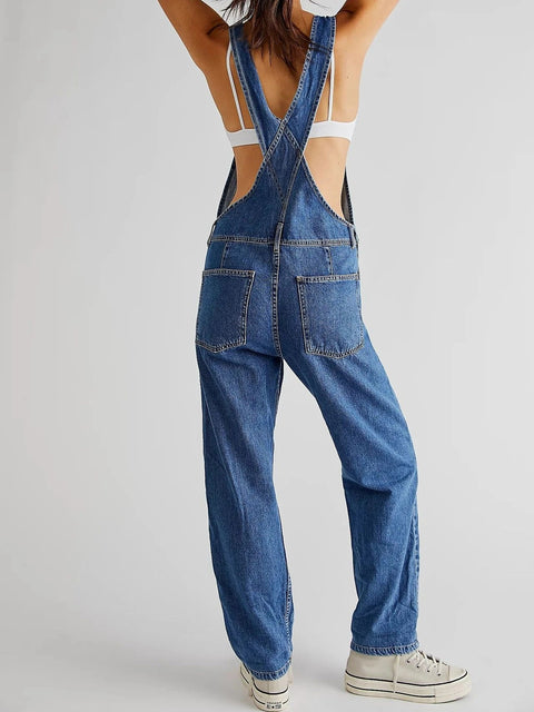 Marlene - Denim-Overall