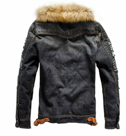 Chic - Dicke Denim-Jacke