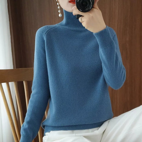 Maisie - Eleganter Kaschmir-Strickpullover für Frauen