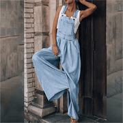 Sanura - Damen Denim Jumpsuit