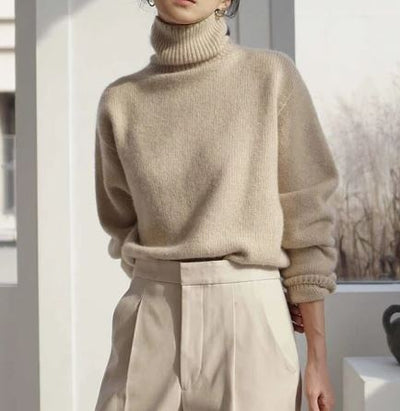 Susan - Eleganter Rollkragenpullover