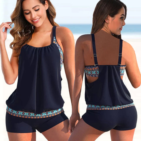 JANY - Stylisches 2-teiliges Tankini-Set