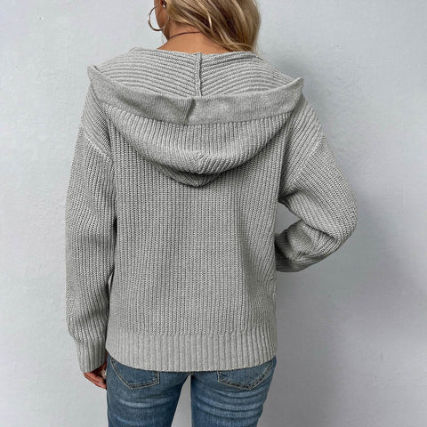 Lyra - Frau Pullover Strickjacke