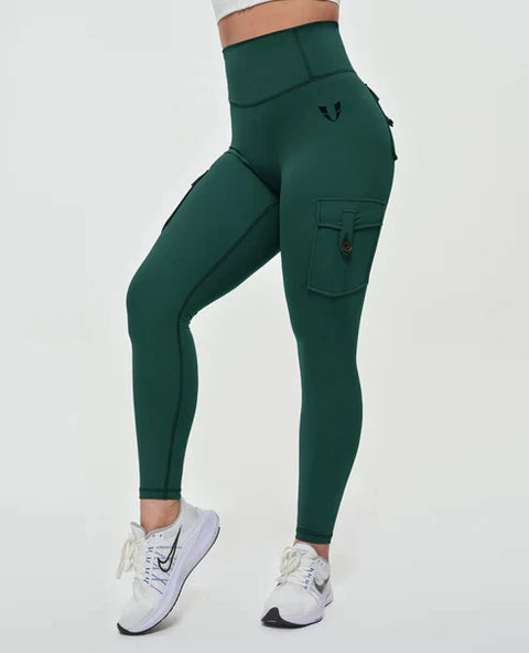 Jeana - Cargo-Leggings mit hoher Taille