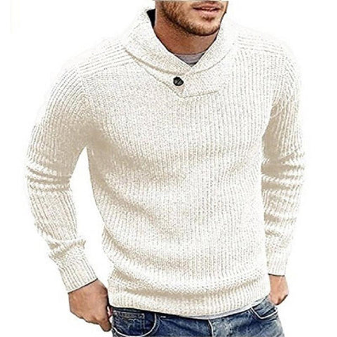 DAVE - Einfarbiger Pullover für Männer