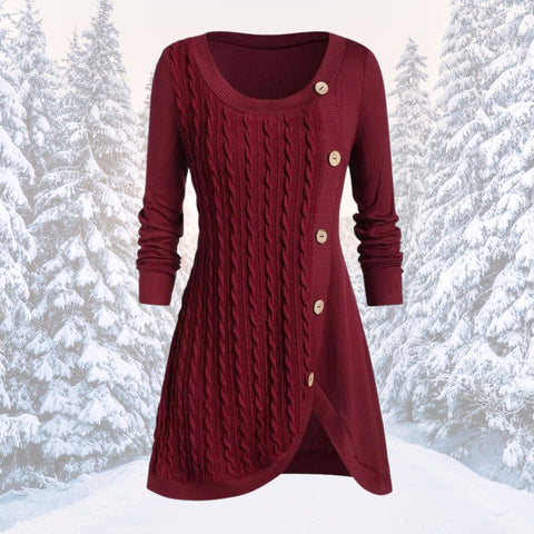 Arlene - Warmes und elegantes Pulloverkleid